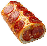 pizza rolls with salami
