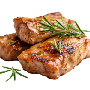 hot mayo und pink bites (beef)