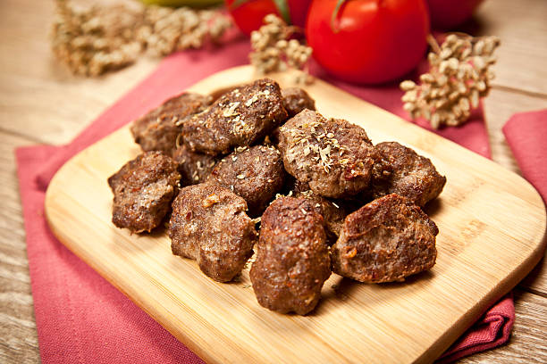 delicious turkish home made kofte (meatballs)